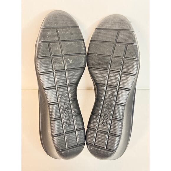 Ecco Felicia Stretch Loafers Shoes Womens Size 6-6.5 US 37 EU Black Comfort - Picture 5 of 9